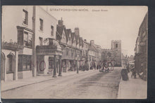 Load image into Gallery viewer, Warwickshire Postcard - Stratford-On-Avon - Chapel Street - Mo’s Postcards 
