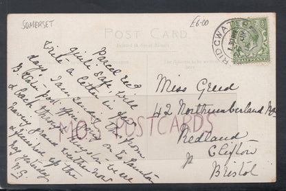 Somerset Postcard - Quantock Hills, Hare Knap, 1916 - Mo’s Postcards 