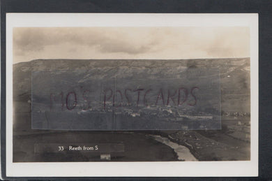 Yorkshire Postcard - View of Reeth From The South - Mo’s Postcards 
