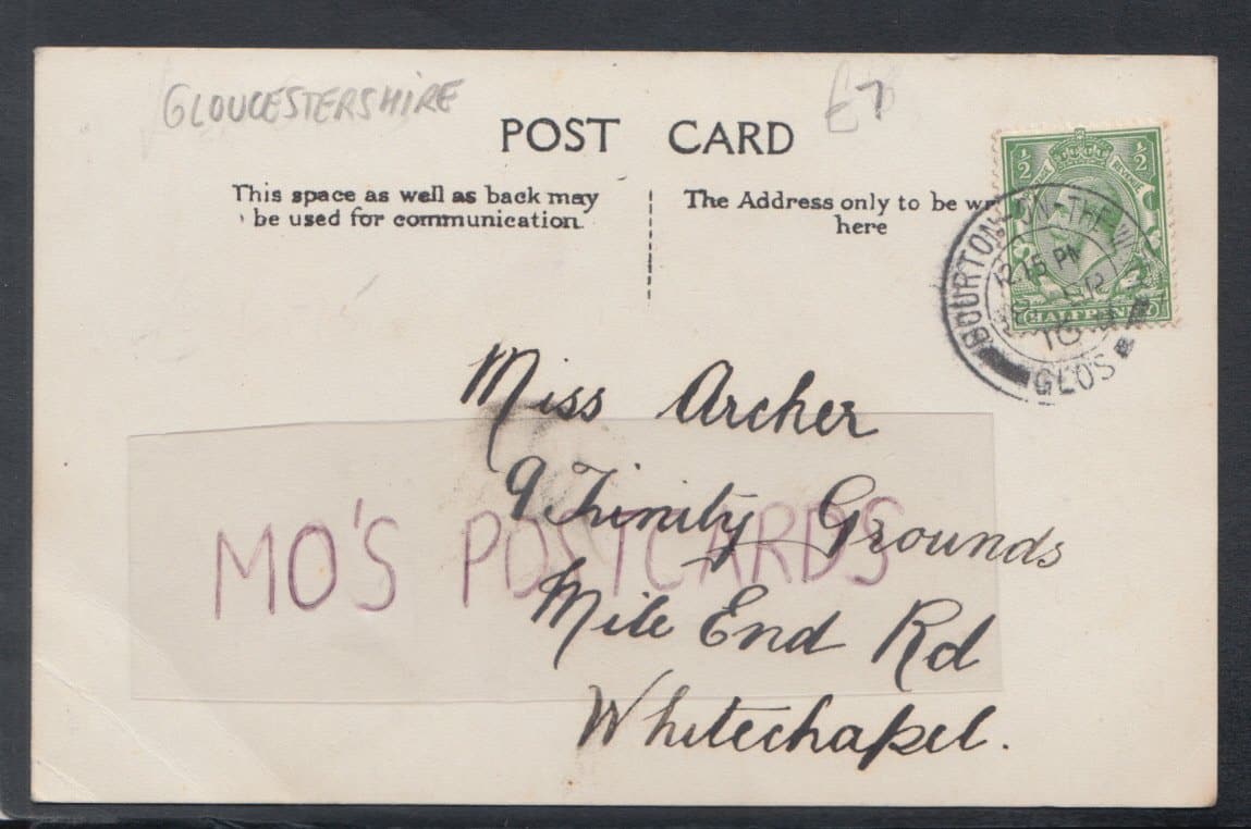 Gloucestershire Postcard - Manor House, Notgrove - Mo’s Postcards 