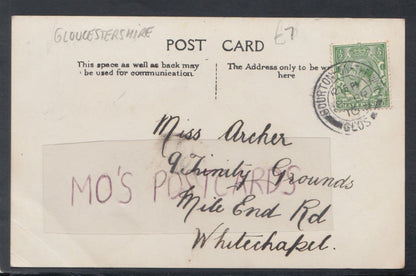 Gloucestershire Postcard - Manor House, Notgrove - Mo’s Postcards 