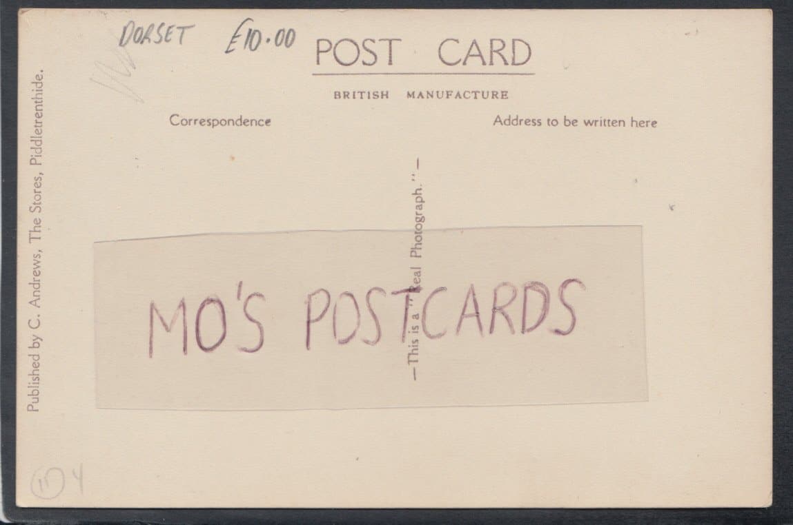 Dorset Postcard - Main Street, Piddletrenthide - Mo’s Postcards 