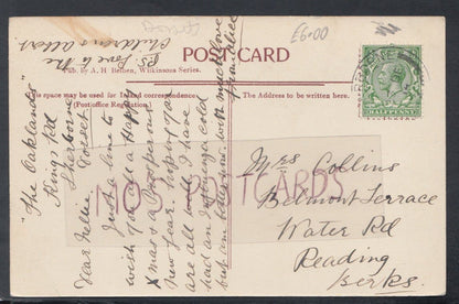 Dorset Postcard - Sherborne Street Scene, 1914 - Mo’s Postcards 