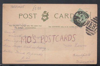 Yorkshire Postcard - The Post Office, Halifax, 1909 - Mo’s Postcards 