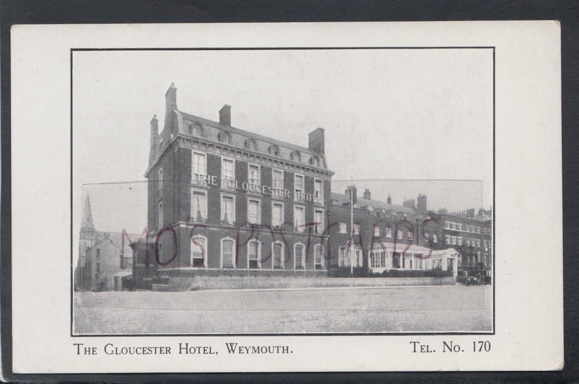 Dorset Postcard - The Gloucester Hotel, Weymouth - Mo’s Postcards 