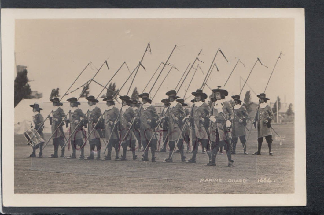 Military Postcard - The Marine Guard - Mo’s Postcards 