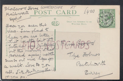 Gloucestershire Postcard - Nailsworth From Rockness Hill, 1917 - Mo’s Postcards 