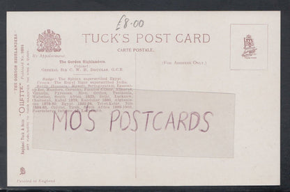 Military Postcard - The Gordon Highlanders After The Review - Artist Harry Payne - Mo’s Postcards 