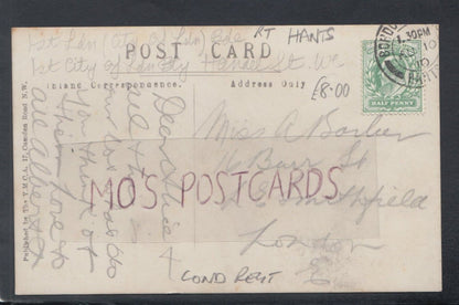 Military Postcard - Bordon Camp, Hampshire 1910 - 1st  C of L.Battalion, D.Sub Section - Mo’s Postcards 