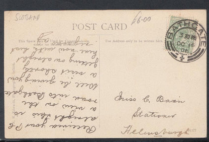 Scotland Postcard - Gateshields, Bathgate,1906 - Mo’s Postcards 