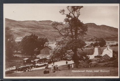 Scotland Postcard - Glendaruel Hotel, Near Dunoon - Mo’s Postcards 
