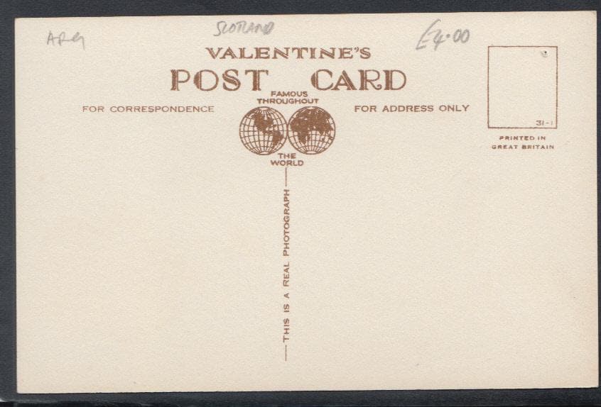 Scotland Postcard - Glendaruel Hotel, Near Dunoon - Mo’s Postcards 