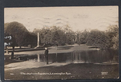 Warwickshire Postcard - The Jephson Gardens, Leamington Spa, 1919 - Mo’s Postcards 
