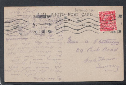 Warwickshire Postcard - The Jephson Gardens, Leamington Spa, 1919 - Mo’s Postcards 