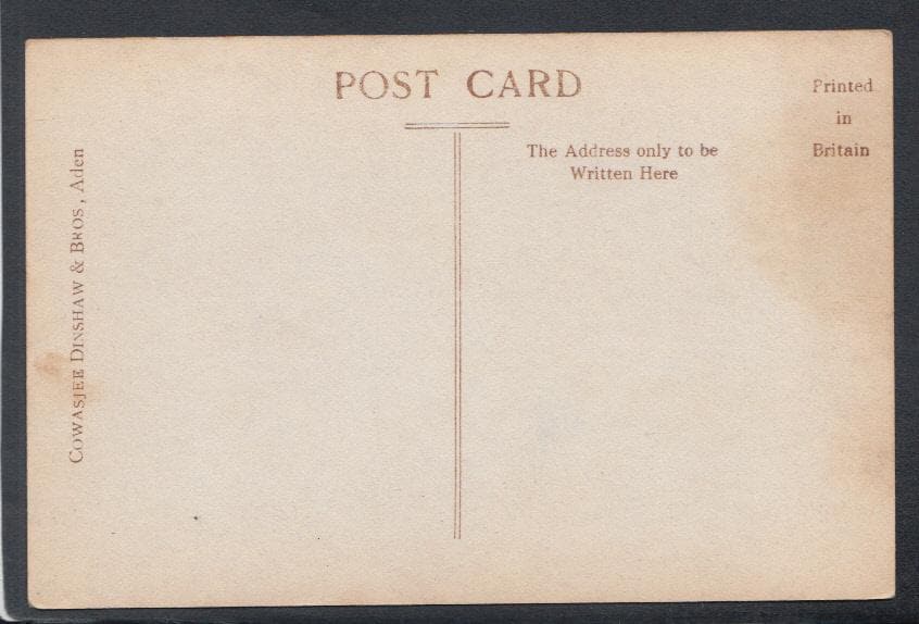 Yemen Postcard - Water Carts, Aden - Mo’s Postcards 