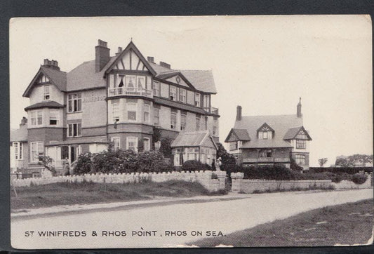 Wales Postcard - St Winifreds & Rhos Point, Rhos-On-Sea - Mo’s Postcards 