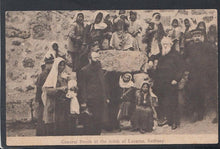 Load image into Gallery viewer, Salvation Army Postcard - General Booth at The Tomb of Lazarus, Bethany, Middle East - Mo’s Postcards 
