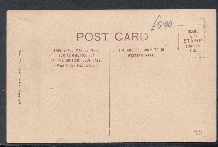 Salvation Army Postcard - General Booth at The Tomb of Lazarus, Bethany, Middle East - Mo’s Postcards 