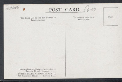Shipping Postcard - S.S."Baltavia"- United Baltic Corporation Ltd - Mo’s Postcards 