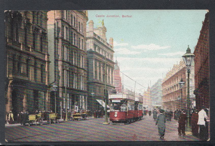 Northern Ireland Postcard - Castle Junction, Belfast - Mo’s Postcards 
