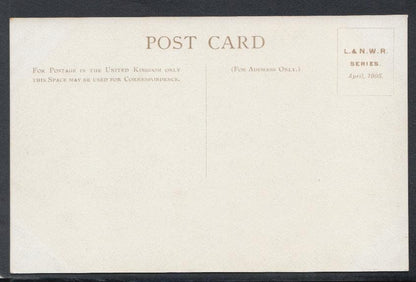 Railway Postcard - Trains - L & N.W.R - Picking Up Water at Full Speed - Mo’s Postcards 