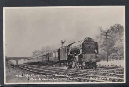 Railway Postcard - Trains - "The Flying Scotsman" Hauled By Class AI Locomotive "Great Central" - Mo’s Postcards 