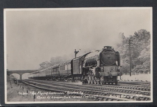 Railway Postcard - Trains - "The Flying Scotsman" Hauled By Class AI Locomotive "Great Central" - Mo’s Postcards 