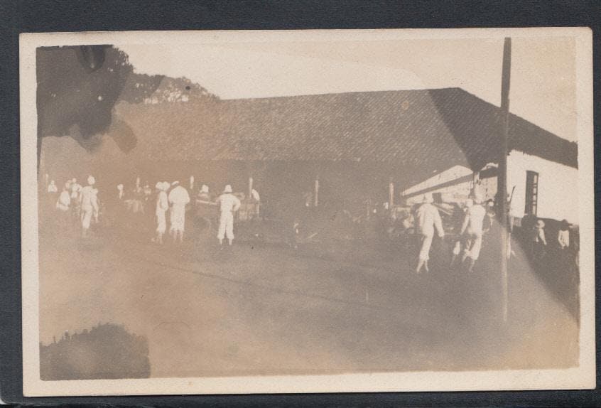 Nicaragua Postcard - Military - Marine and Sailors in Corinto - Mo’s Postcards 