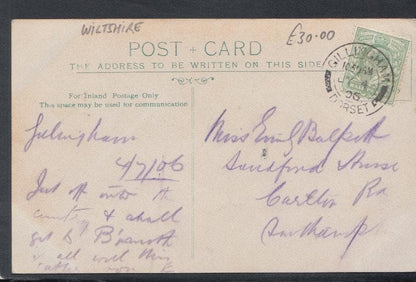 Wiltshire Postcard - Railway Accident at Salisbury, June 1906 - Mo’s Postcards 