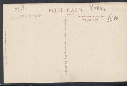 Advertising Postcard - Non-Slip Stone Co, Halifax - Avenue Wesleyan Church, Middlesborough - Mo’s Postcards 