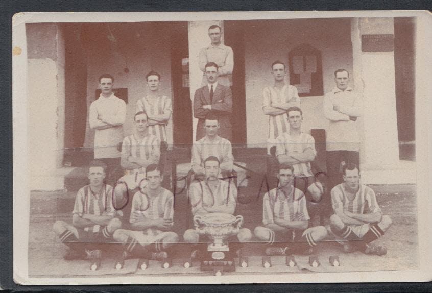 Military Postcard - British Army Cup Winning Team - Mo’s Postcards 