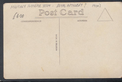 Military Postcard - British Army Cup Winning Team - Mo’s Postcards 
