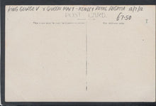 Load image into Gallery viewer, Royalty Postcard - King George V &amp; Queen Mary, Henley Royal Regatta, 12th July 1912 - Mo’s Postcards 
