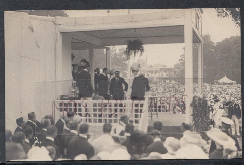 Royalty Postcard - King George V & Queen Mary, Henley Royal Regatta, 12th July 1912 - Mo’s Postcards 