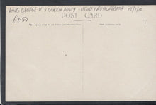 Load image into Gallery viewer, Royalty Postcard - King George V &amp; Queen Mary, Henley Royal Regatta, 12th July 1912 - Mo’s Postcards 
