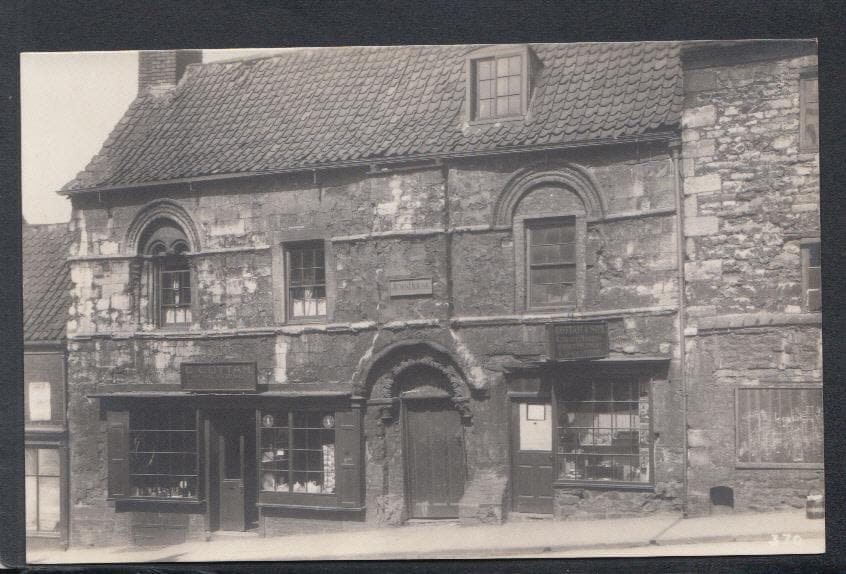 Lincolnshire Postcard - The Jews House, Lincoln - Mo’s Postcards 