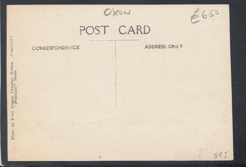 Oxfordshire Postcard - Broadwell Hill House - Mo’s Postcards 