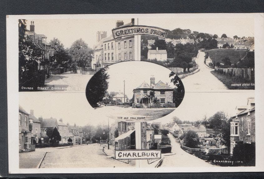 Oxfordshire Postcard - Greetings From Charlbury - Mo’s Postcards 