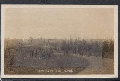 Northumberland Postcard - Hirst Park, Ashington - Mo’s Postcards 
