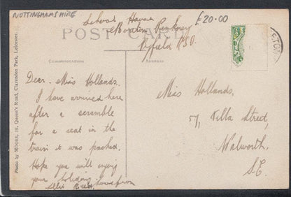 Nottinghamshire Postcard - Pool House, Canons Ashby - Mo’s Postcards 
