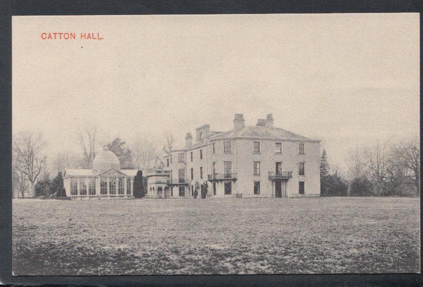 Norfolk Postcard - Catton Hall, Catton Park - Mo’s Postcards 