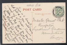 Load image into Gallery viewer, Norfolk Postcard - The Hall, Quidenham, 1906 - Mo’s Postcards 
