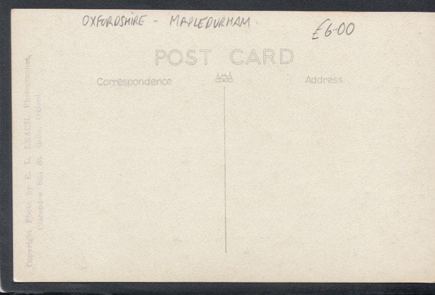 Oxfordshire Postcard - Mapledurham - Mo’s Postcards 