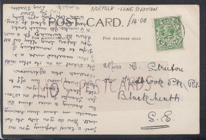 Norfolk Postcard - Long Stratton Village, 1915 - Mo’s Postcards 