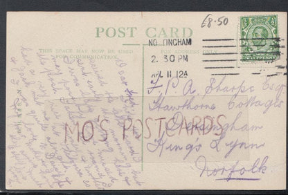 Nottinghamshire Postcard - Nottingham Market, 1912 - Mo’s Postcards 