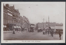 Load image into Gallery viewer, Nottinghamshire Postcard - Long Row, Market Place, Nottingham - Mo’s Postcards 
