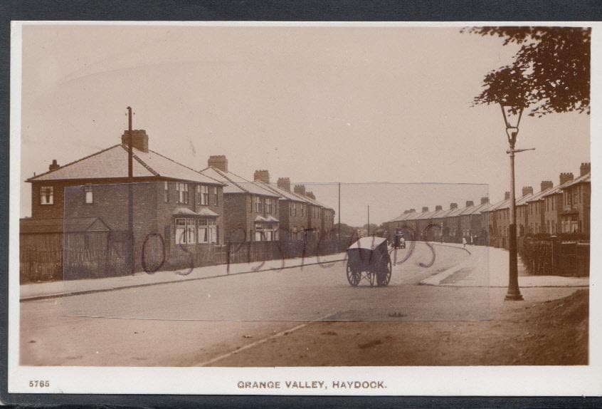 Lancashire Postcard - Grange Valley, Haydock - Mo’s Postcards 