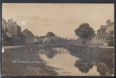 Norfolk Postcard - The Crescent, Upwell, 1912 - Mo’s Postcards 
