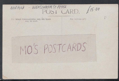 Norfolk Postcard - Weasenham St Peter Village - Mo’s Postcards 