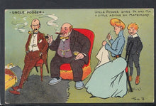Load image into Gallery viewer, Comic Postcard - Uncle Podger / Matrimony / Marriage / Advice - Mo’s Postcards 
